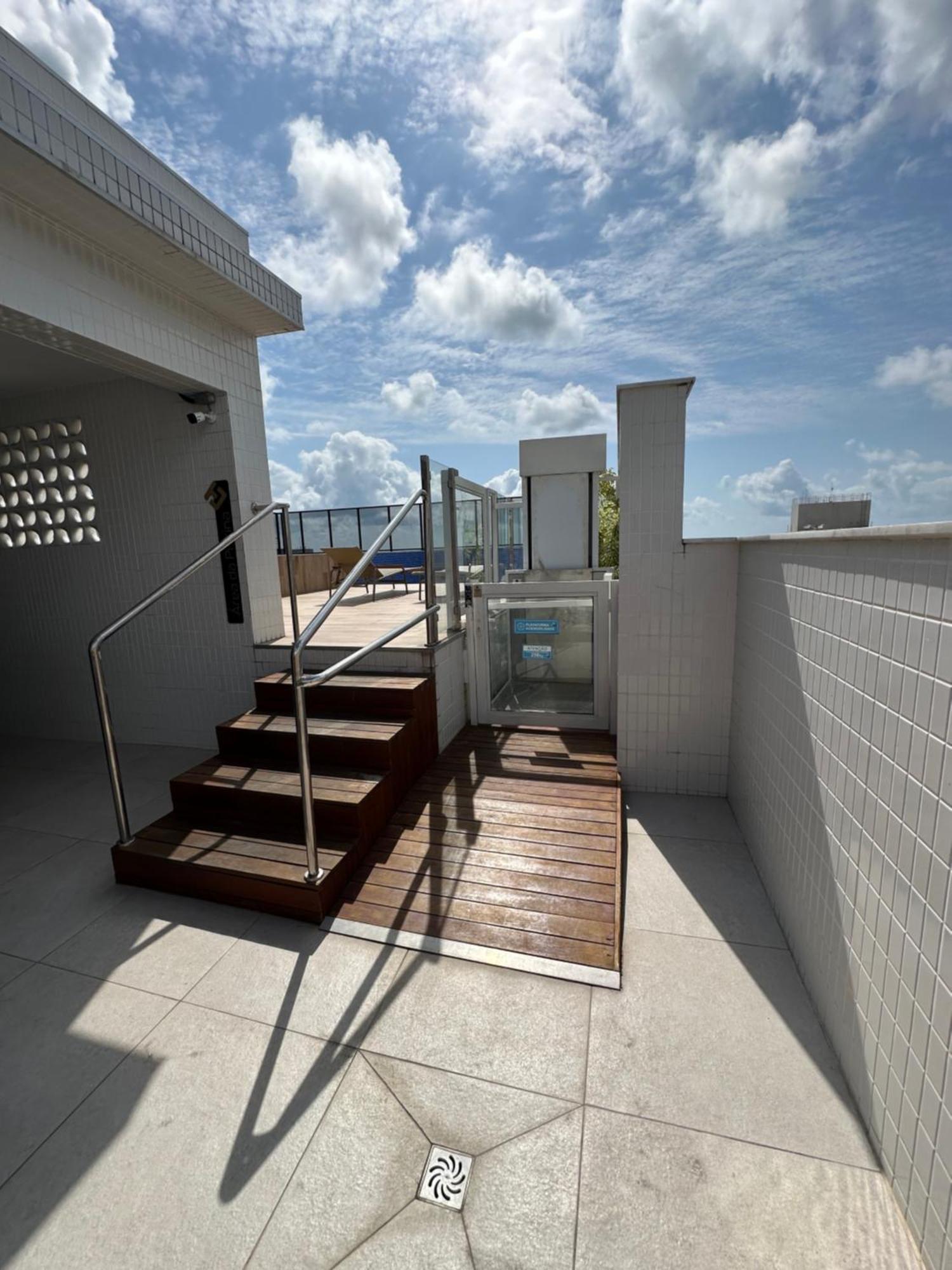 Lindo Flat No Compact Tambau 8 Andar Em Tambau Vista O Mar * Joao Pessoa