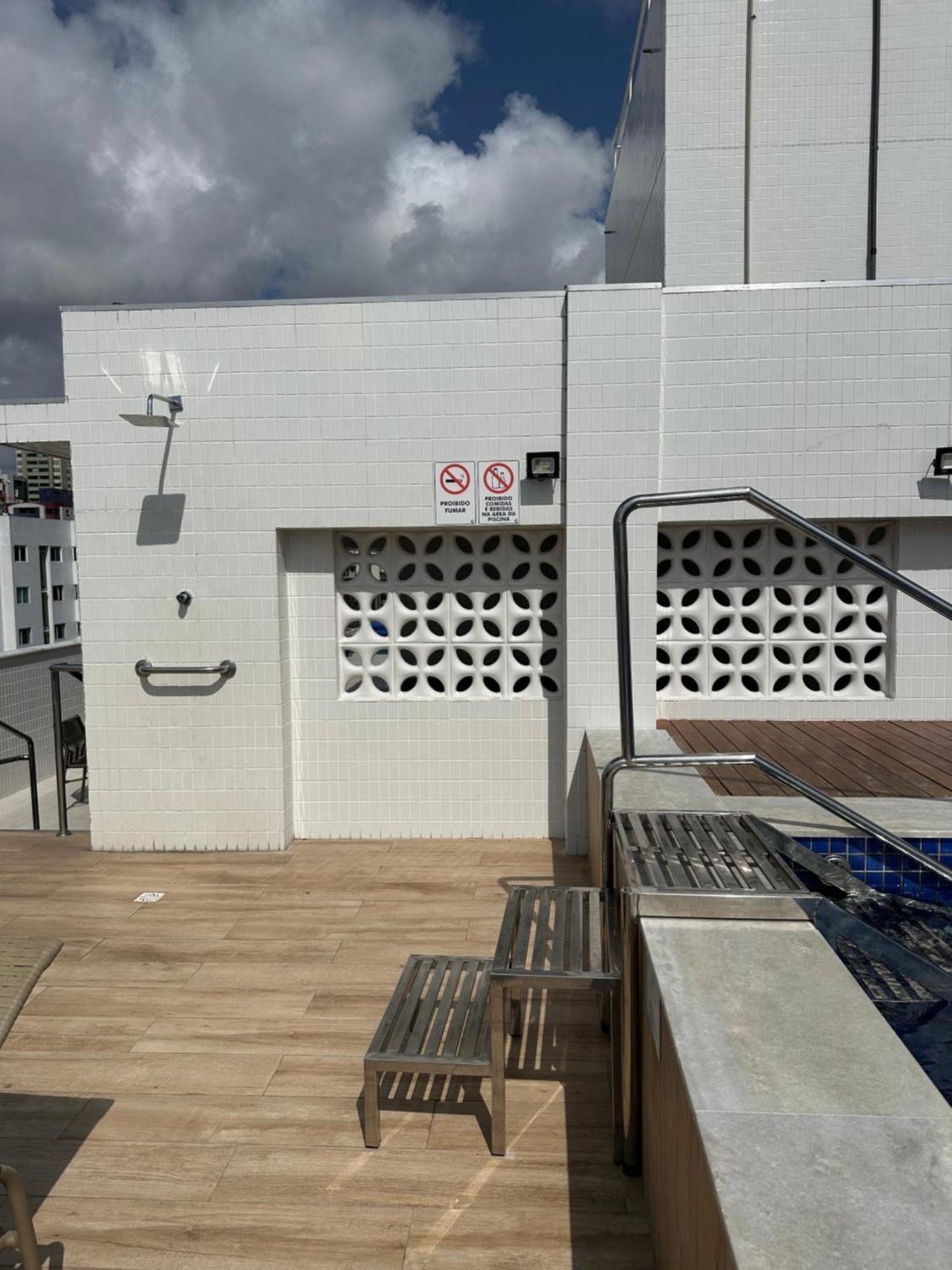 Lindo Flat No Compact Tambau 8 Andar Em Tambau Vista O Mar * Joao Pessoa