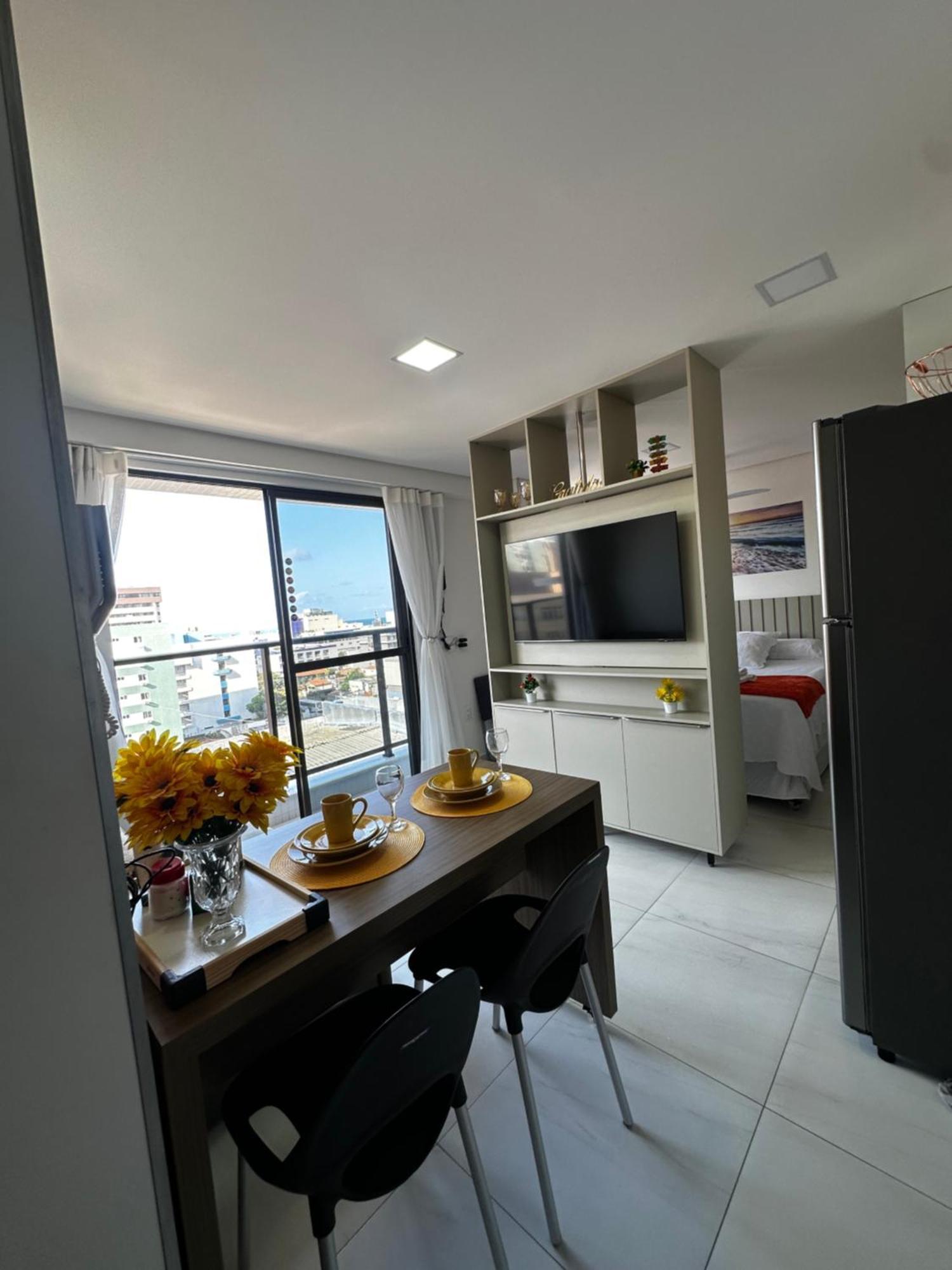 Lindo Flat No Compact Tambau 8 Andar Em Tambau Vista O Mar Apartment