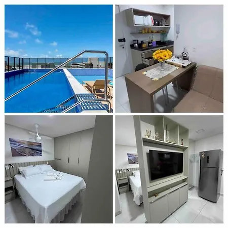 Lindo Flat No Compact Tambau 8 Andar Em Tambau Vista Para O Mar Joao Pessoa Exterior photo