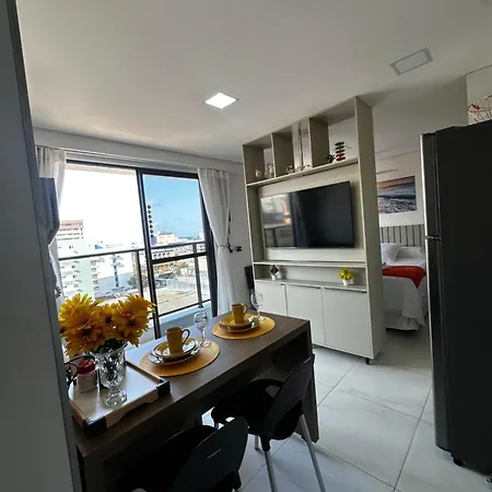 Lindo Flat No Compact Tambau 8 Andar Em Tambau Vista Para O Mar Joao Pessoa Exterior photo