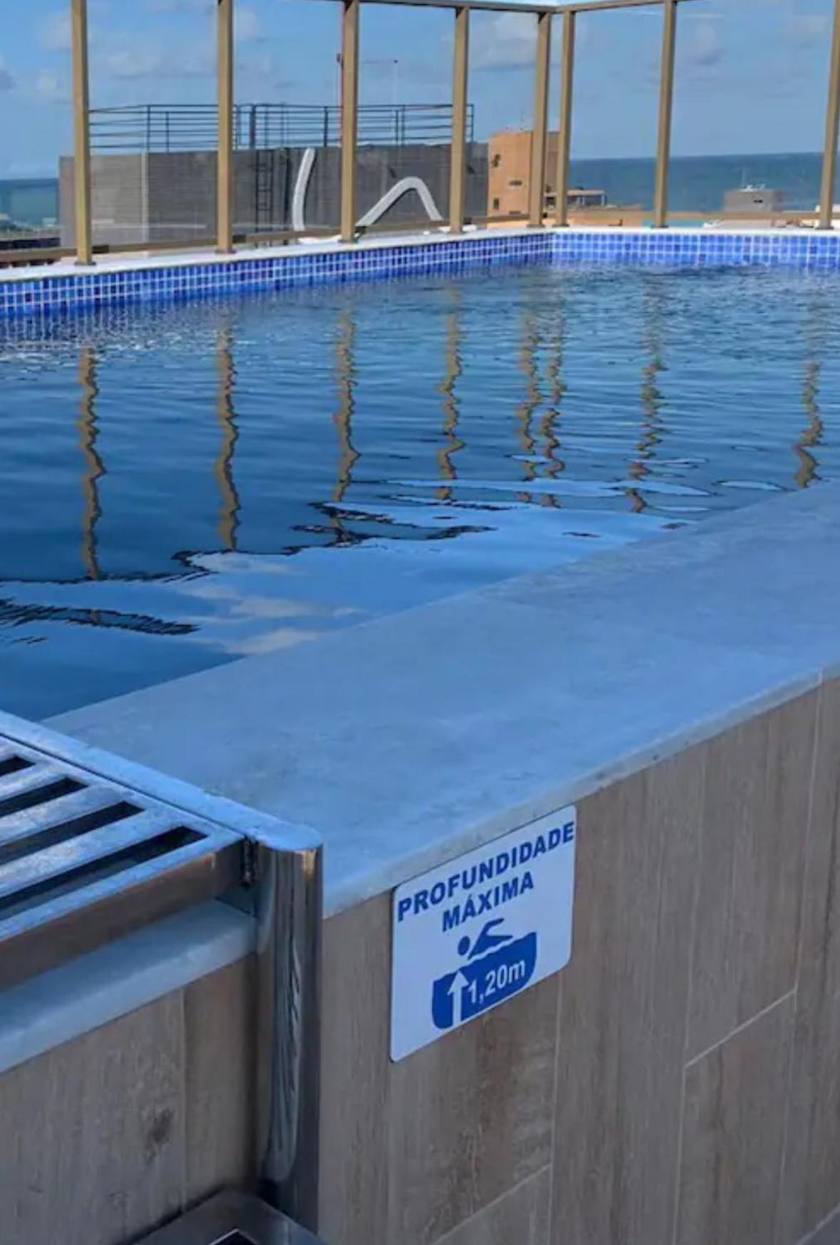 Apartamento Lindo Flat No Compact Tambau 8 Andar Em Tambau Vista O Mar *